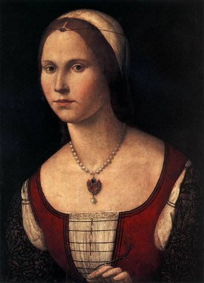 Portrait of a Young Woman by Vittore Carpaccio